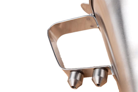 stainless steel sauce gun