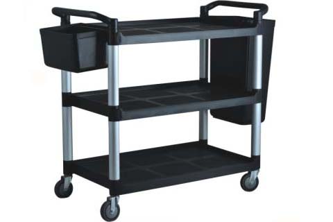 3 tier plastic trolley