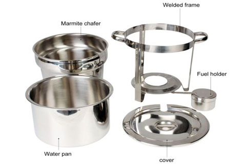 Stainless Steel Chafing Dish Fuel Holder for Chafers