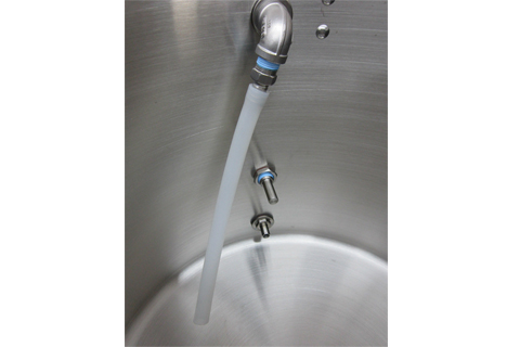stainless steel brew kettle