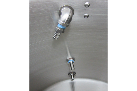 stainless steel brew kettle