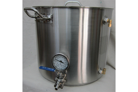 stainless steel brew kettle