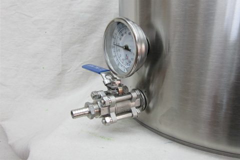 stainless steel brew kettle