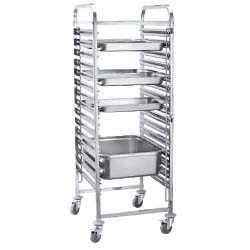 Gastronorm Racking Trolley 15 Level